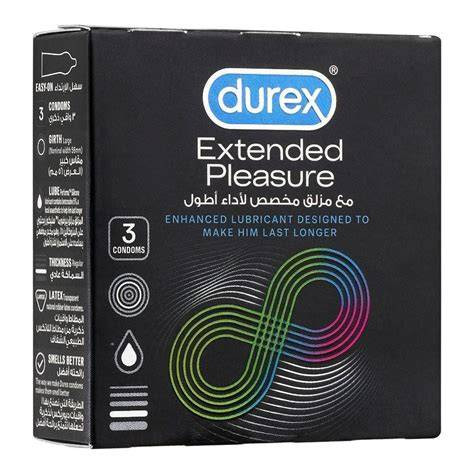 DUREX EXTENDED PLEASURE 3'S