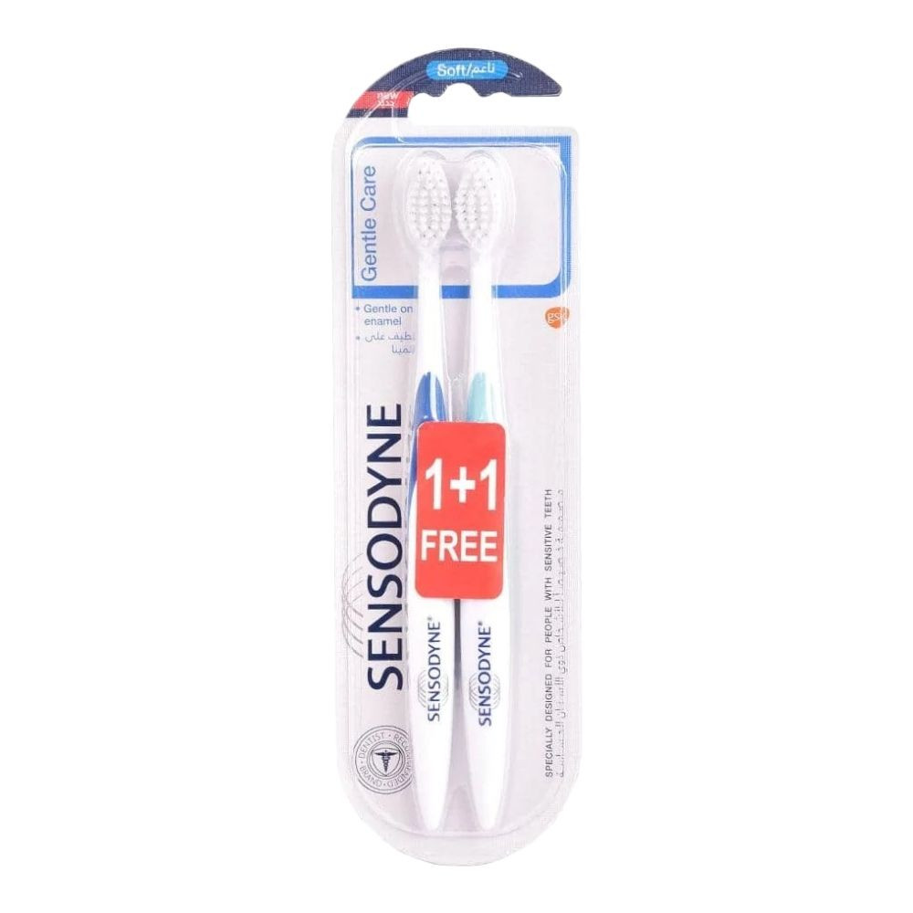 SENSODYNE T/BRUSH GENTLE SOFT 1+1