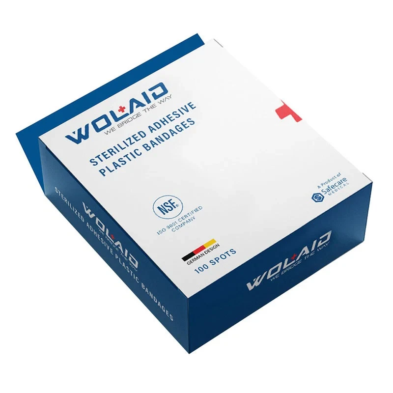 WOLAID STERIL PADS 10X10CM 25S