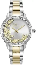 2T SS/IPG CAS/ BRA,SILVER DIAL