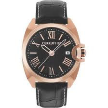 CER G RG CAS BLK ROMAN DIAL BLK LTR STP