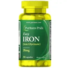 PURITANS PRIDE EASY IRON 28MG CAP 30S