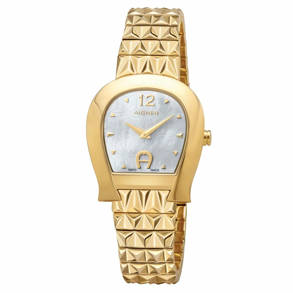 AIG CAR L GP CASE WHT MOP DIAL GP BRT