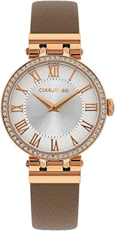 CER L RG CAS SIL DIAL BURLY WOOD LTR STP