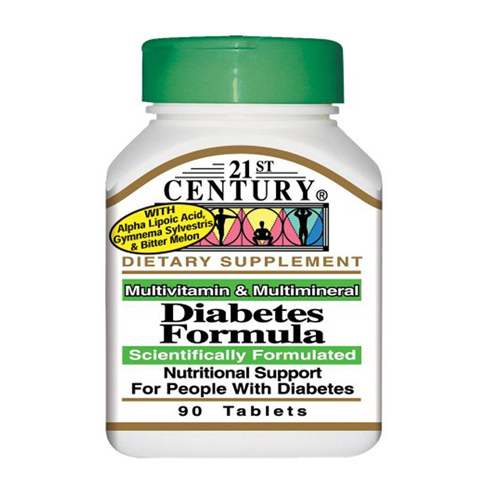 21ST CENTURY DIABETIC FORMULA 90’S