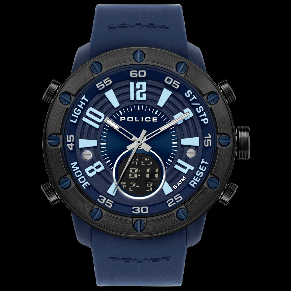 PL G BATUR BLU CASE BLU DIAL BLU SILICON